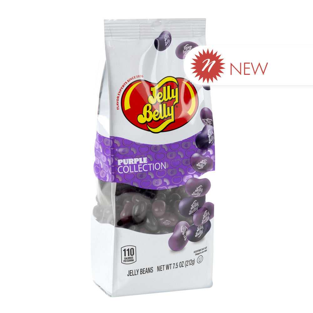 Wholesale Jelly Belly Color Collection Purple 7.5 Oz Gift Bag- Bulk