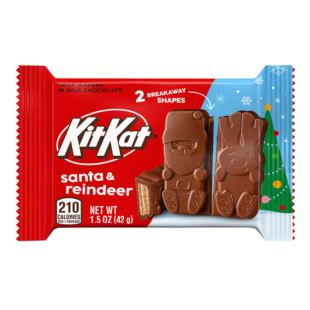 Wholesale Kit Kat Santa & Reindeer 1.5 Oz- Bulk