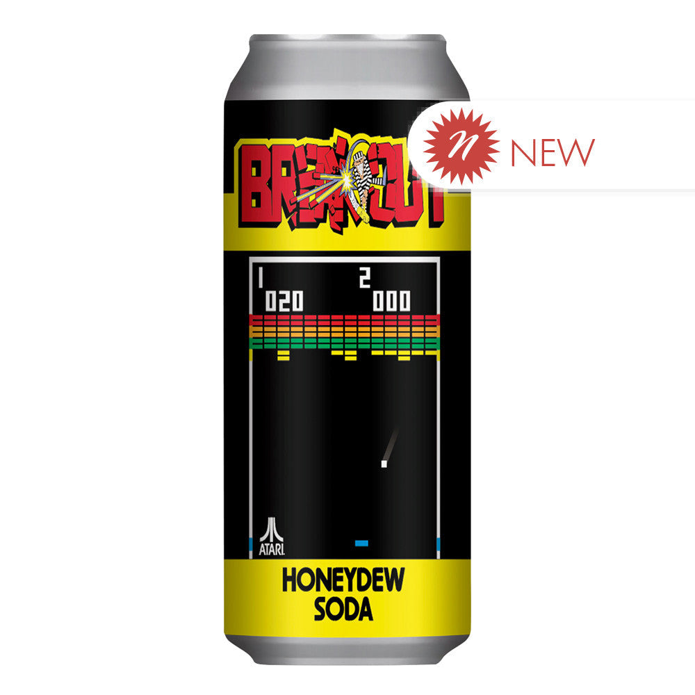 Wholesale Breakout Honeydew Soda 16 Oz Can- Bulk