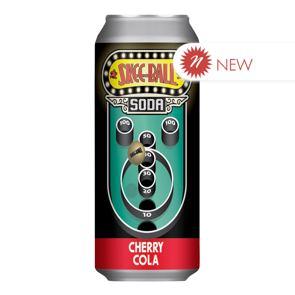 Wholesale Skee-Ball Cherry Cola 16 Oz Can- Bulk
