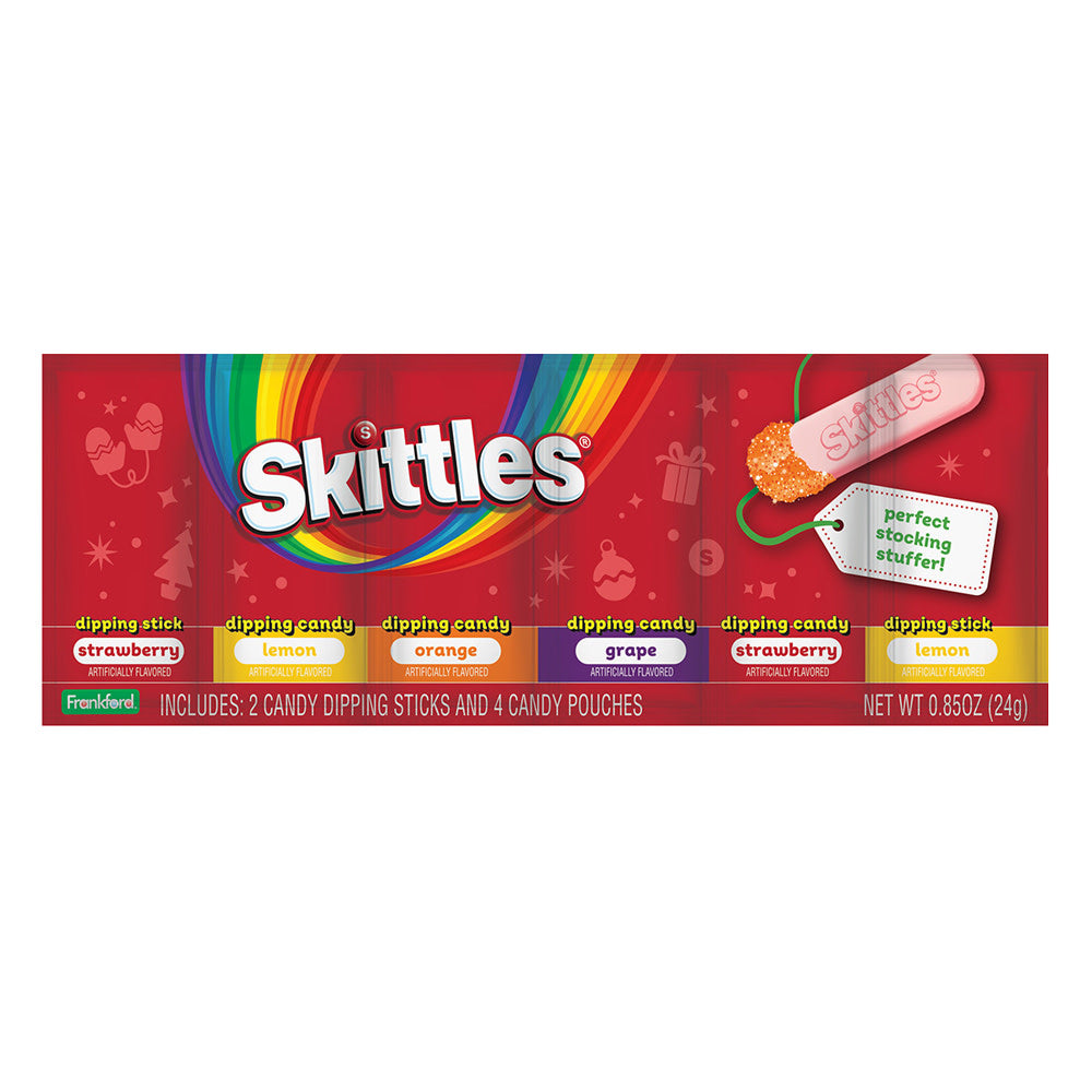 Wholesale Skittles Dig N' Dip Strip 0.85 Oz- Bulk