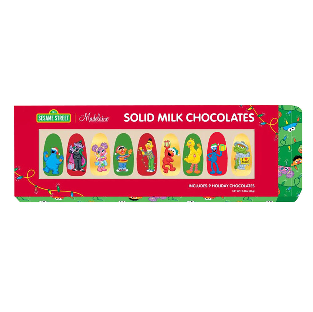 Wholesale Madelaine Sesame Street Milk Chocolate 9 Piece Gift Box- Bulk