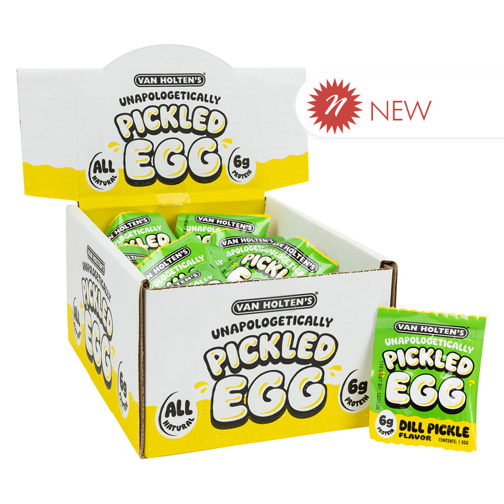 Wholesale Van Holten’S Dill Pickle Unapologetically Pickled Egg- Bulk