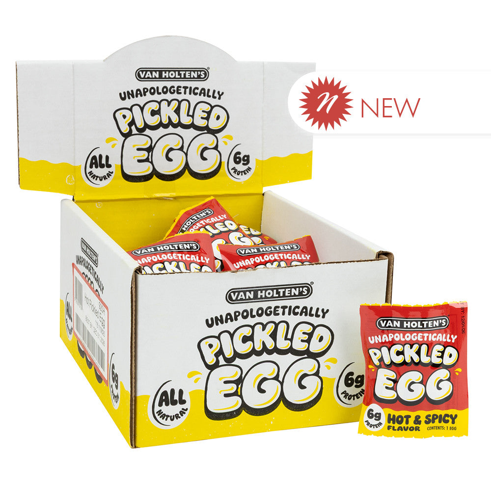 Wholesale Van Holten’S Hot & Spicy Unapologetically Pickled Egg- Bulk