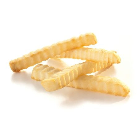 Wholesale Fair Isle Case 1/2 Inch Crinkle Cut Fries- Bulk