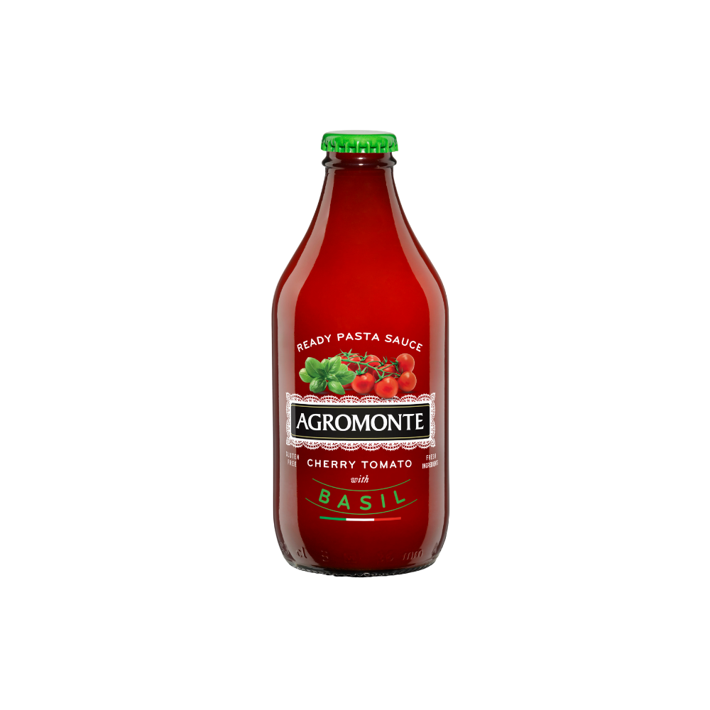Wholesale Agromonte Case Cherry Tomato Sauce With Basil- Bulk
