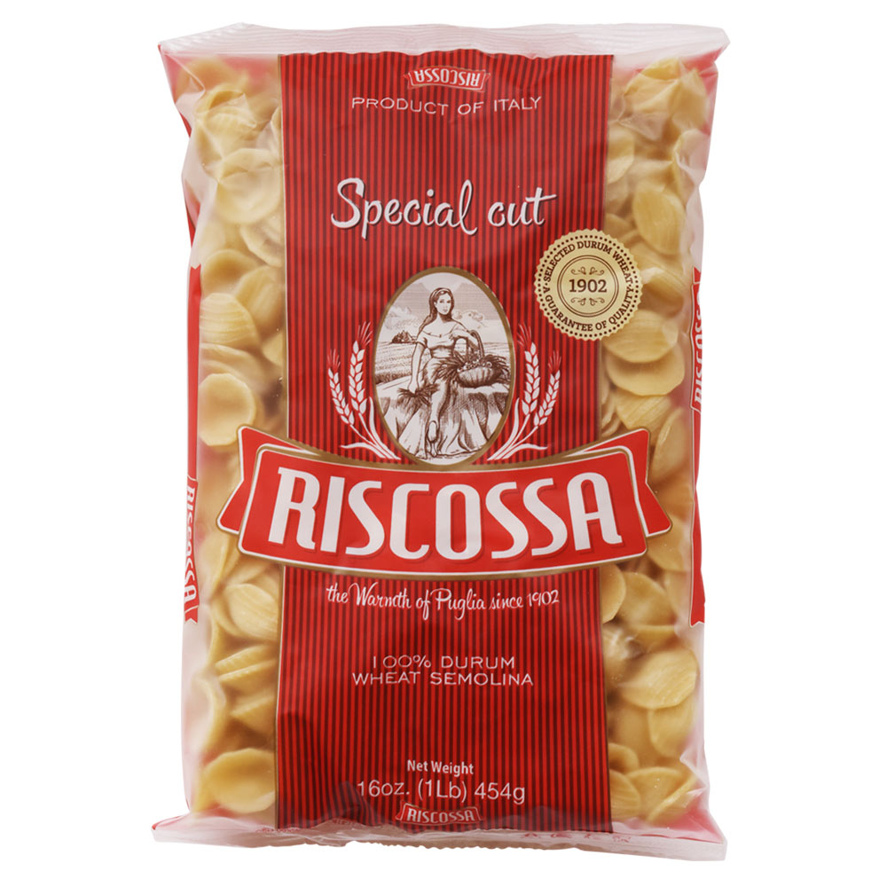 Wholesale Riscossa Case Orecchiette Pasta #84- Bulk