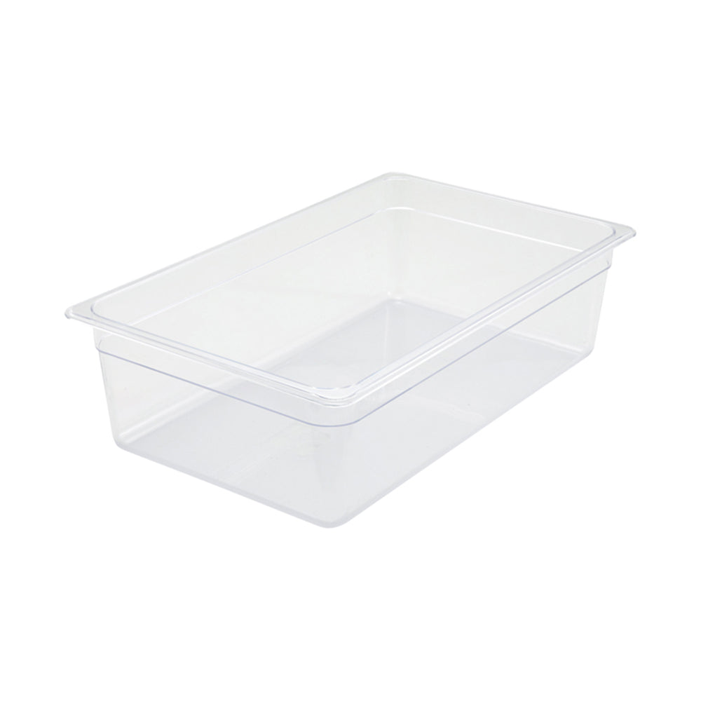 Wholesale Winco Each Clear Full Sized Food Pan 6 Inch Deep- Bulk
