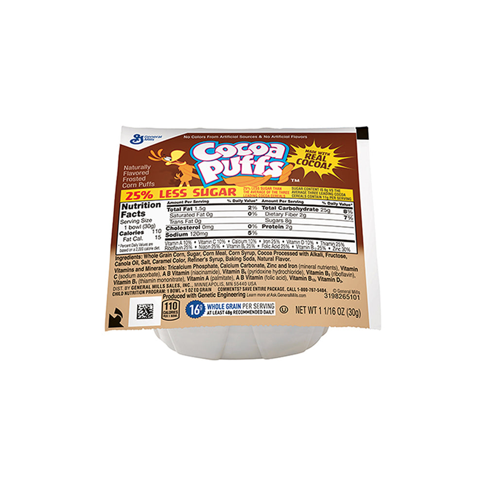 Wholesale General Mills Cocoa Puffs Cereal Single Serve Bowl | 1.06 oz- Bulk