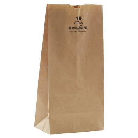 Wholesale Duro Case Brown Paper Bag #10- Bulk