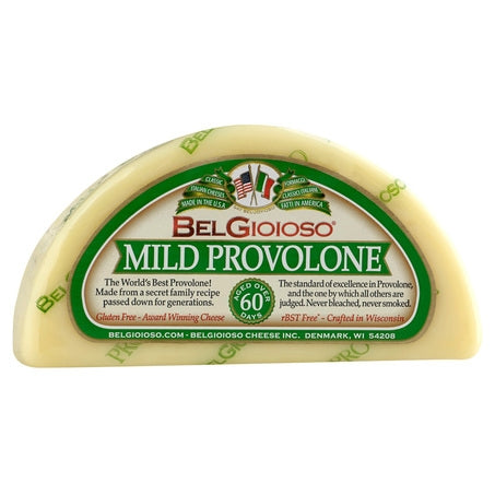 Wholesale Belgioioso Case Provolone Cheese Wedge- Bulk