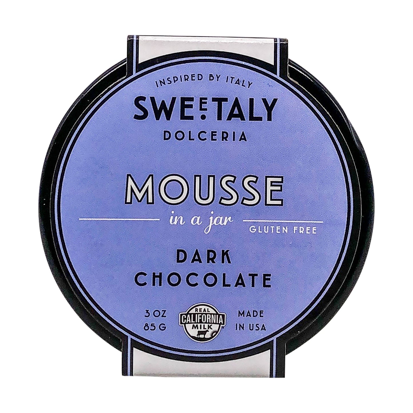 Wholesale Sweetaly Mousse Dark Chocolate 3 oz- Bulk