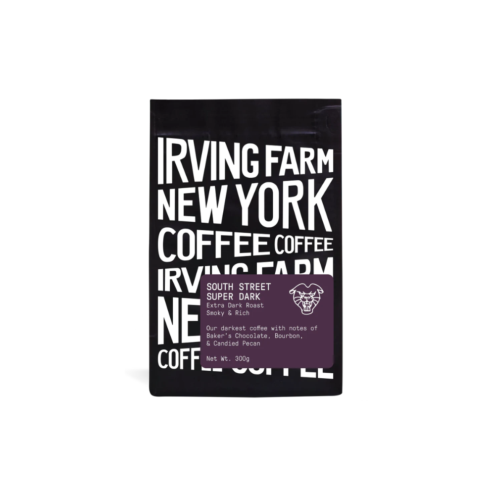 Wholesale Irving Farm South Street Super Dark Whole Bean Coffee | 300 gr- Bulk