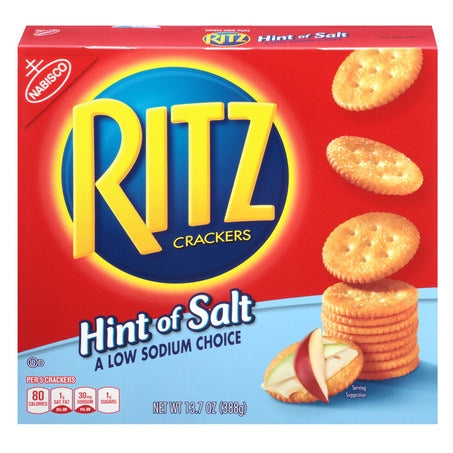 Wholesale Nabisco Case Hint Of Salt Ritz Crackers- Bulk