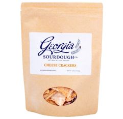 Wholesale Georgia Sourdough Sourdough Cheese Crackers 4 Oz- Bulk