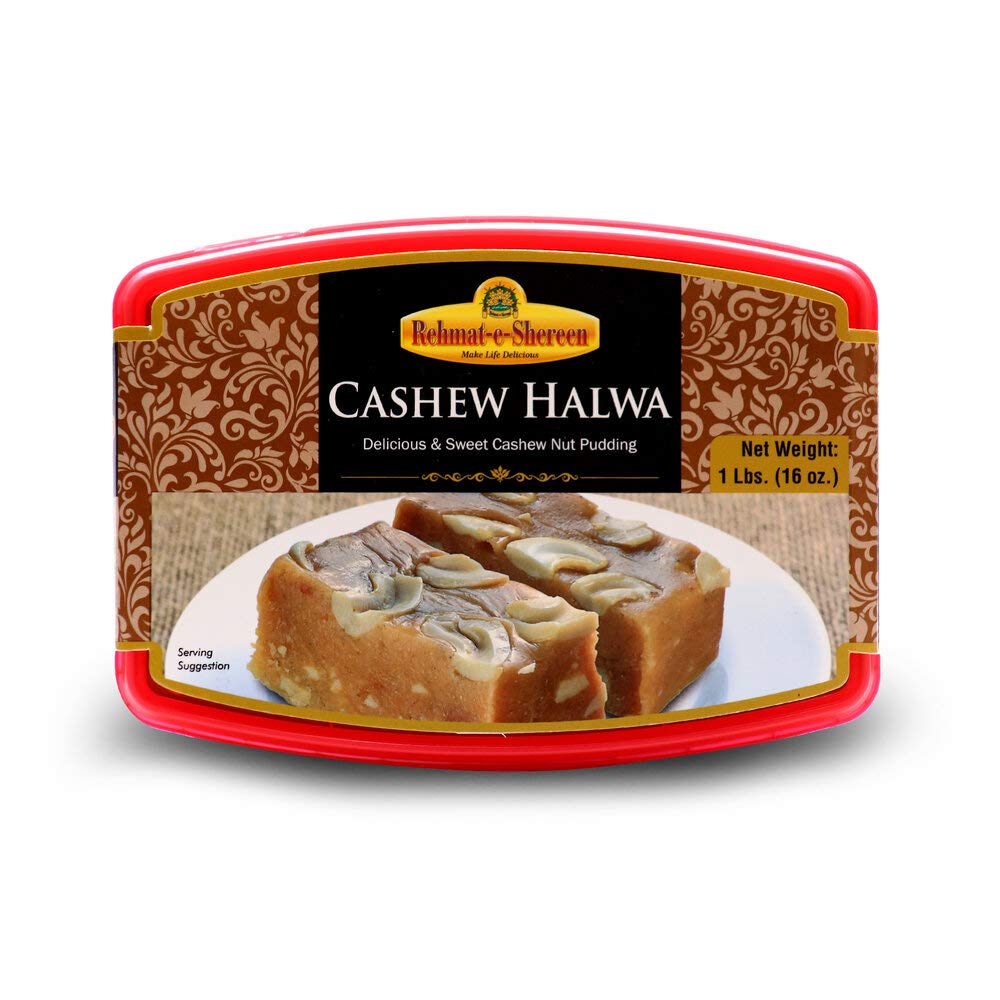 Wholesale Rehmat E Shereen Cashew/Kaju Halwa 1lb- Bulk