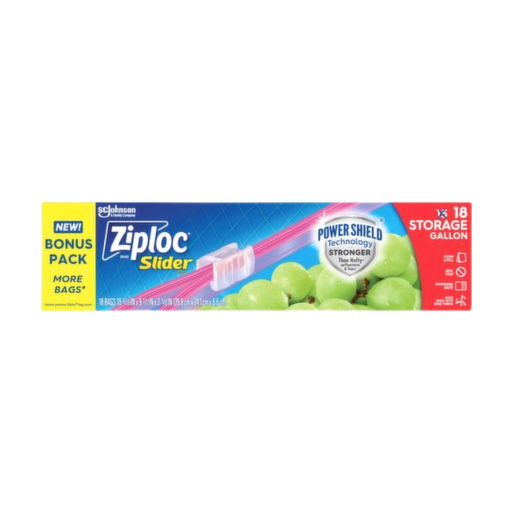 Wholesale Ziploc Each Gallon Slider Storage Bags- Bulk