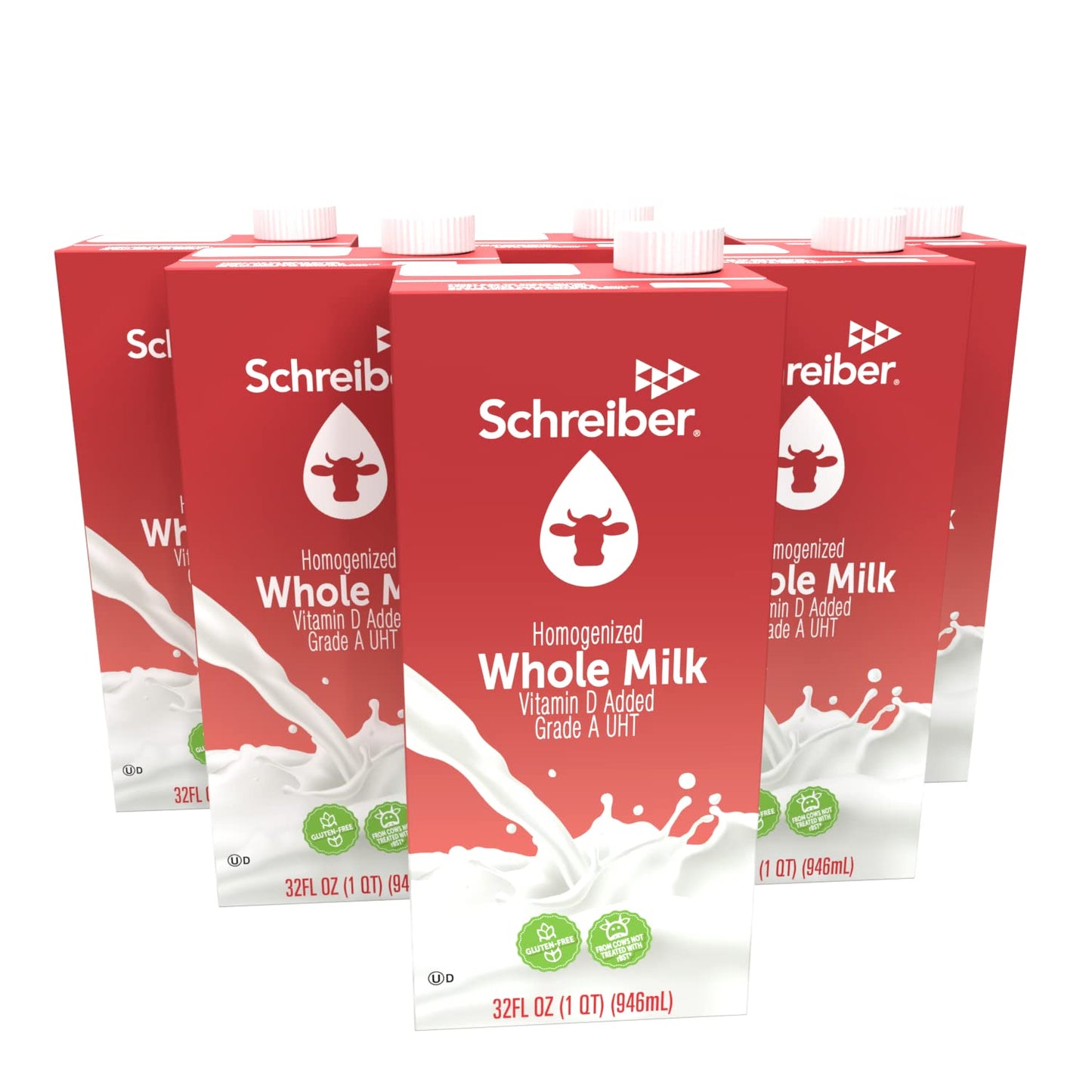 Wholesale Schreiber Case Aseptic Whole Milk Box- Bulk