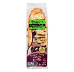 Wholesale Vicky's Bakery Roasted Garlic Flatbread Vegan 4.8 Oz- Bulk