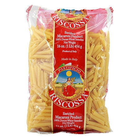 Wholesale Riscossa Case Penne Ziti Pasta #26- Bulk