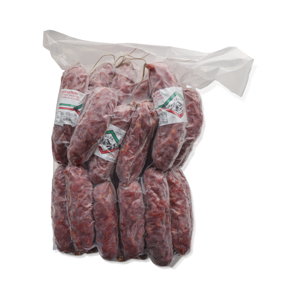 Wholesale Alps Case Sweet Cacciatorini Sausage- Bulk