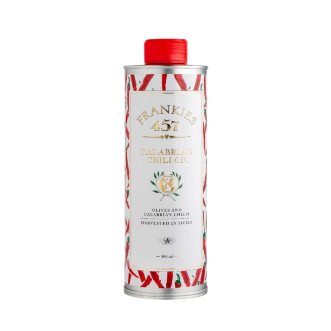 Wholesale Frankies Calabrian Chili Oil 500 ML- Bulk