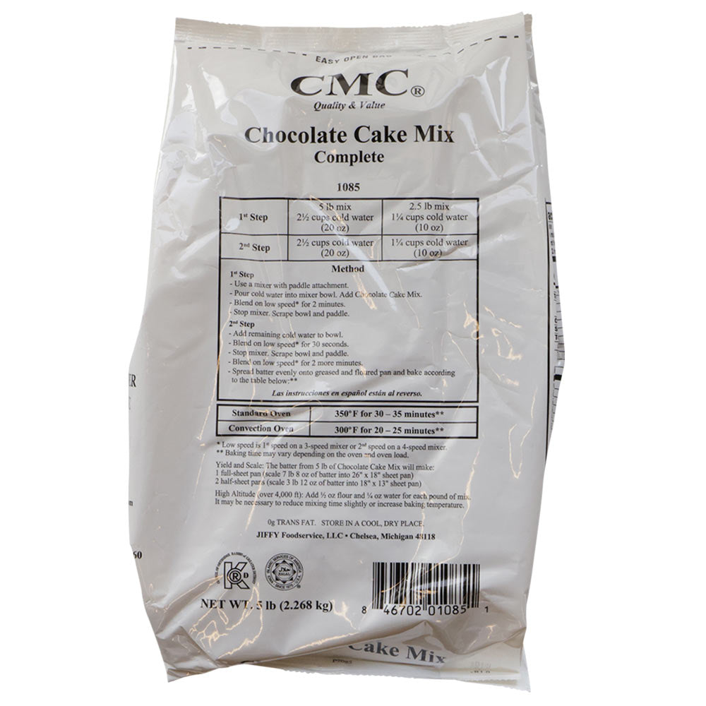 Wholesale Cmc Case 5Lb Chocolate Cake Mix- Bulk