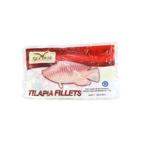 Wholesale Sea Best Each Tilapia Fillets 5/7Oz V/P- Bulk
