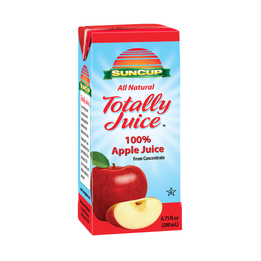 Wholesale Totally Juice Case Apple Juice Box 6.75Oz- Bulk