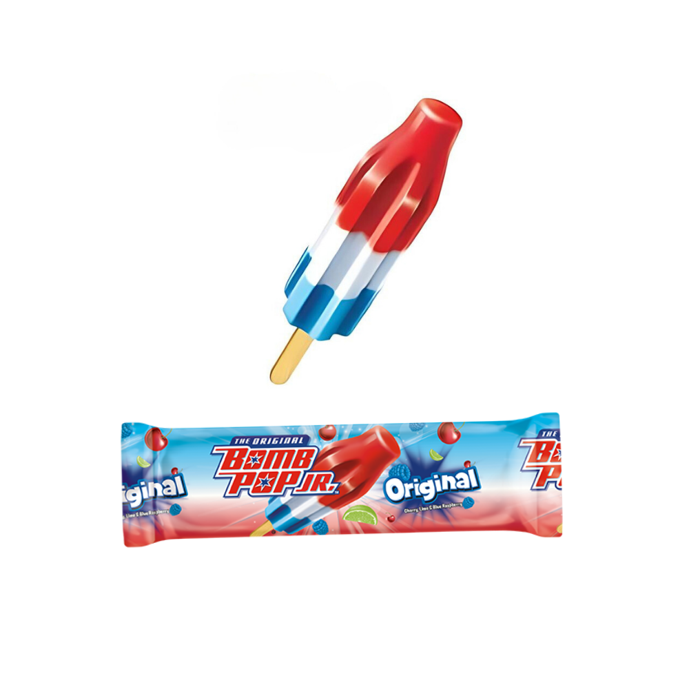 Wholesale Blue Bunny Case Original Bomb Pop Jr- Bulk