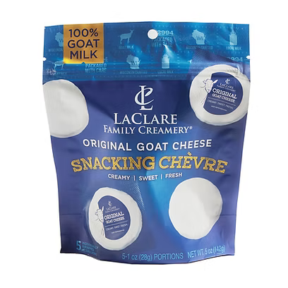 Wholesale Laclare Creamery Snackng Chevre Bag- Bulk