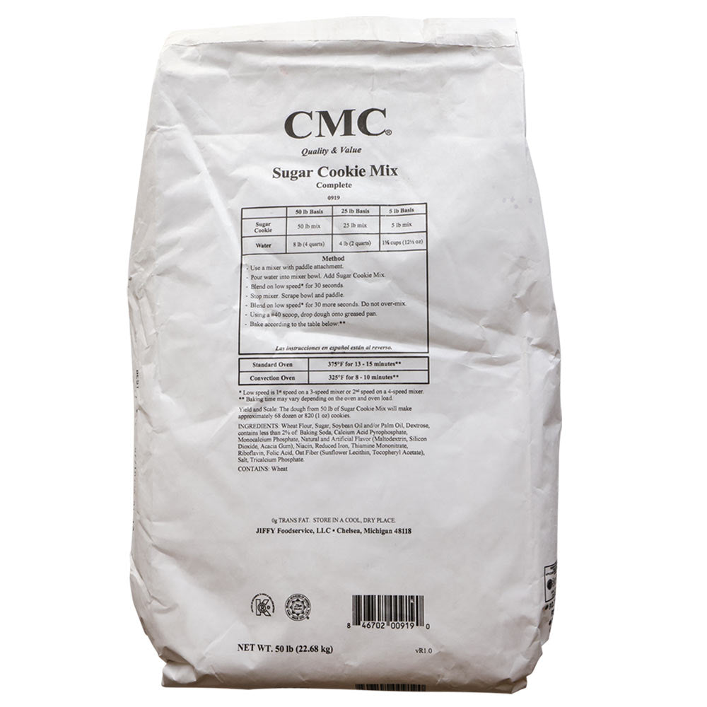 Wholesale Cmc Case 50Lb Sugar Cookie Mix- Bulk