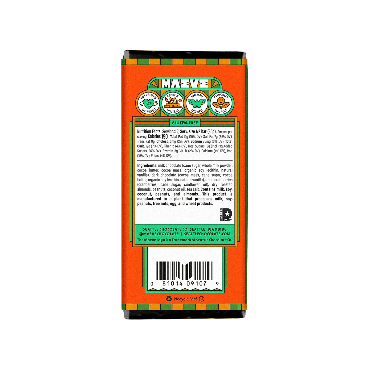 Wholesale Maeve Nuts For Fruit Truff Bar- Bulk