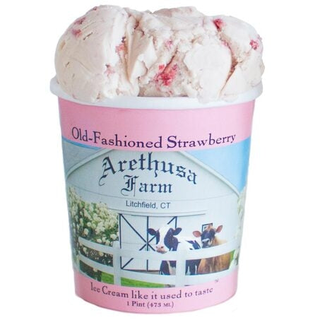 Wholesale Arethusa Case Old Fashioned Strawberry Ice Cream- Bulk