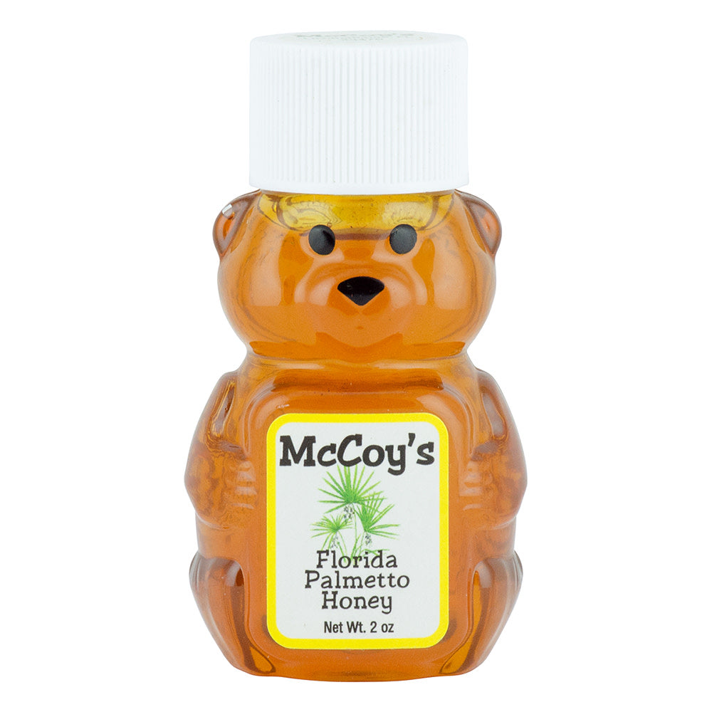 Wholesale Mccoy'S Palmetto Honey 2 Oz Bear Squeeze Bottle *Fl Dc Only*- Bulk