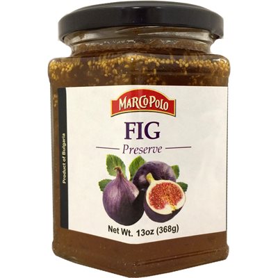 Wholesale Marco Polo Fig Preserves 13Oz Jar- Bulk