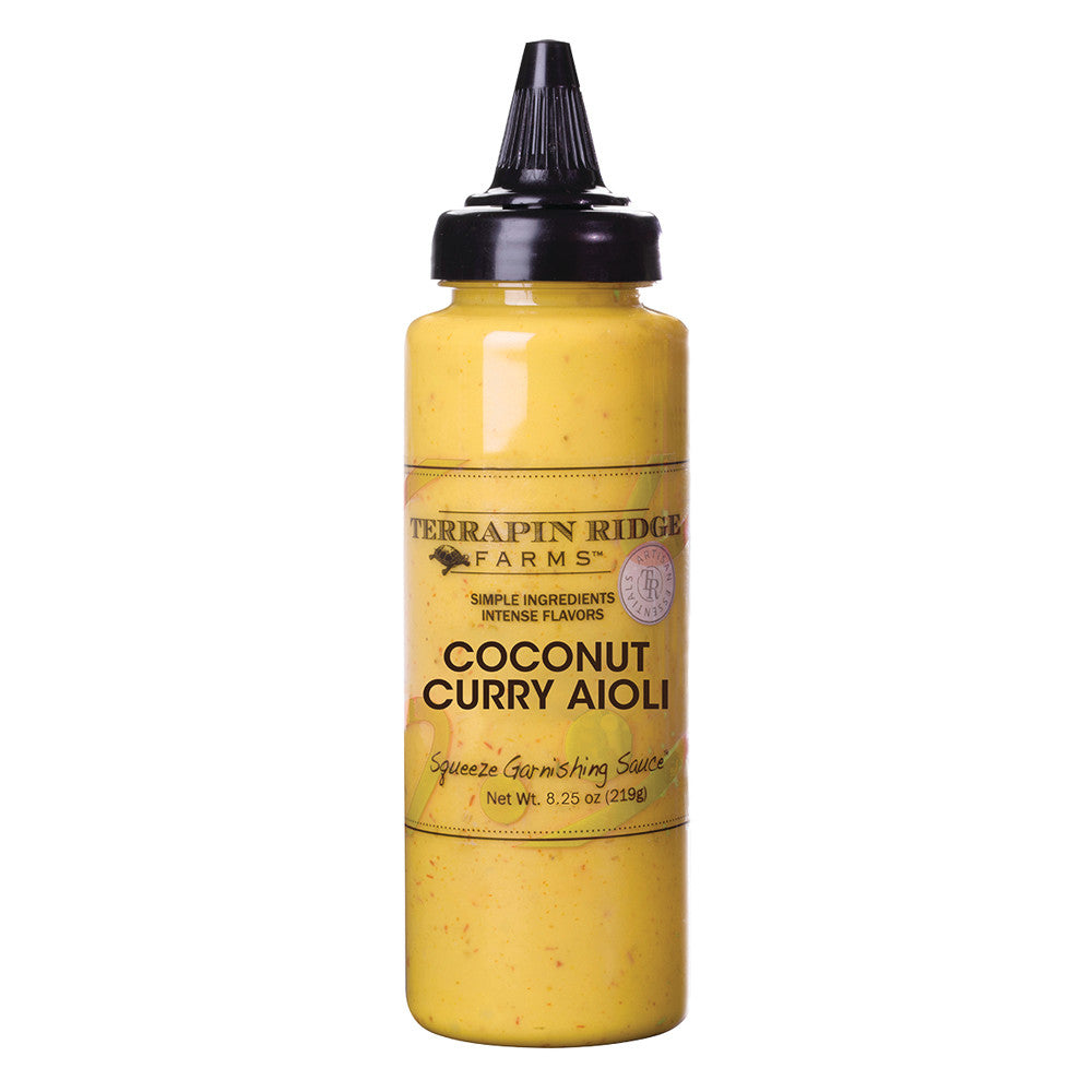 Wholesale Terrapin Ridge Coconut Curry Aioli Squeeze Bottle 7.75 Oz *Fl Dc Only*- Bulk
