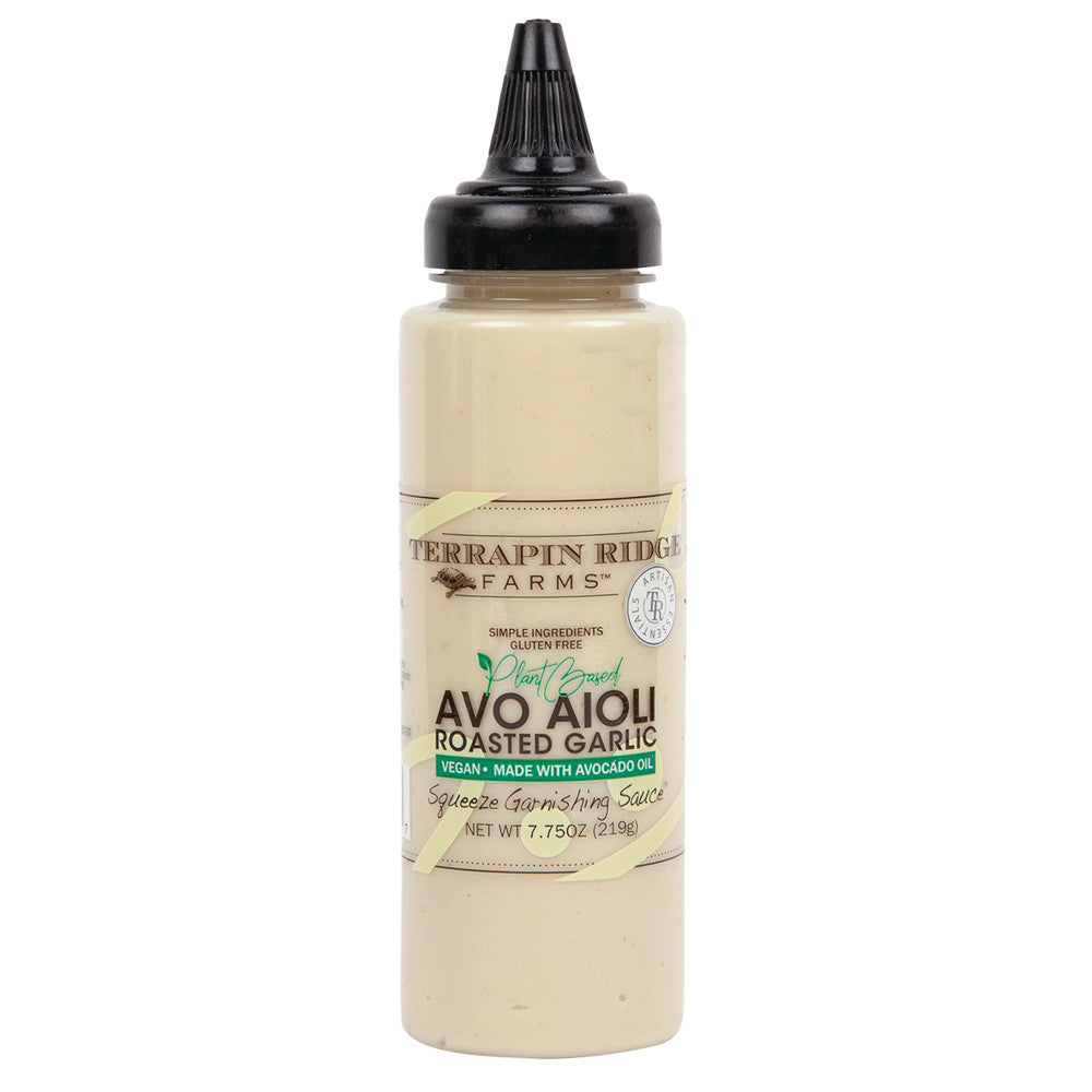 Wholesale Terrapin Avo Roasted Garlic Aioli 7.5 Oz Squeeze Bottle *Fl Dc Only*- Bulk