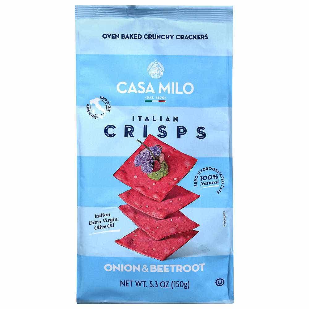 Wholesale Casa Milo Italian Crisps Onion & Beetroot 5.3 Oz- Bulk