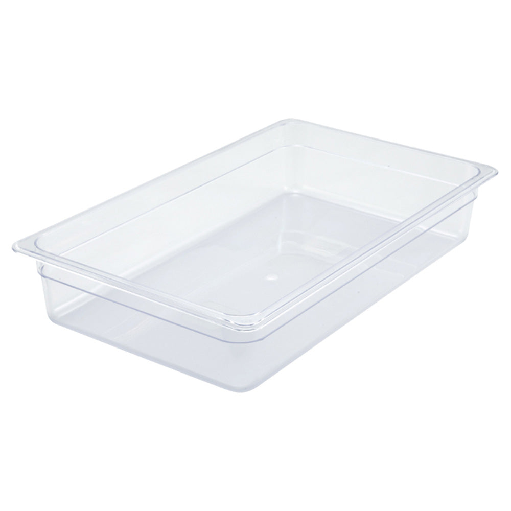 Wholesale Winco Each Clear Full Sized Food Pan 4 Inch Deep- Bulk
