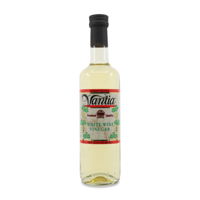 Wholesale Vantia Italian White Wine Vinegar 16.9 OZ- Bulk