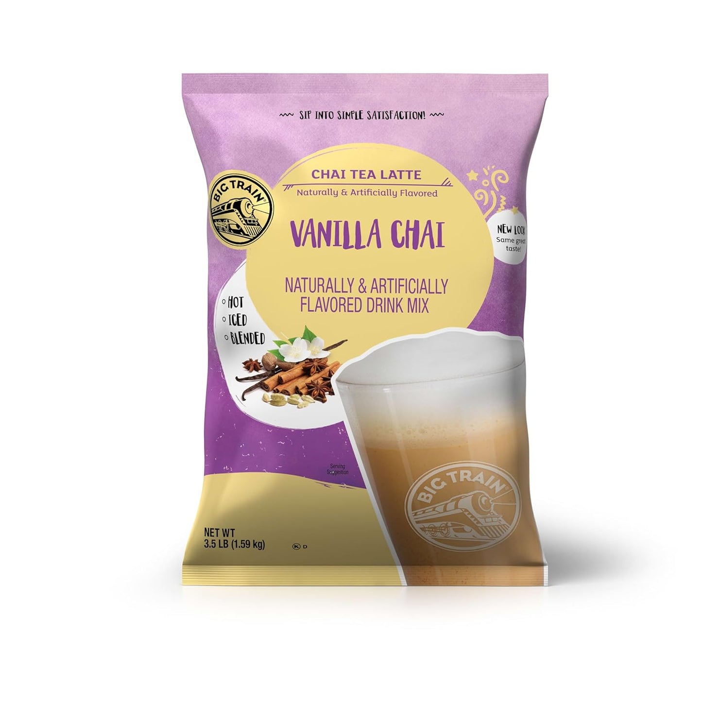 Wholesale Big Train Vanilla Chai Tea Mix | 3.5 lb- Bulk