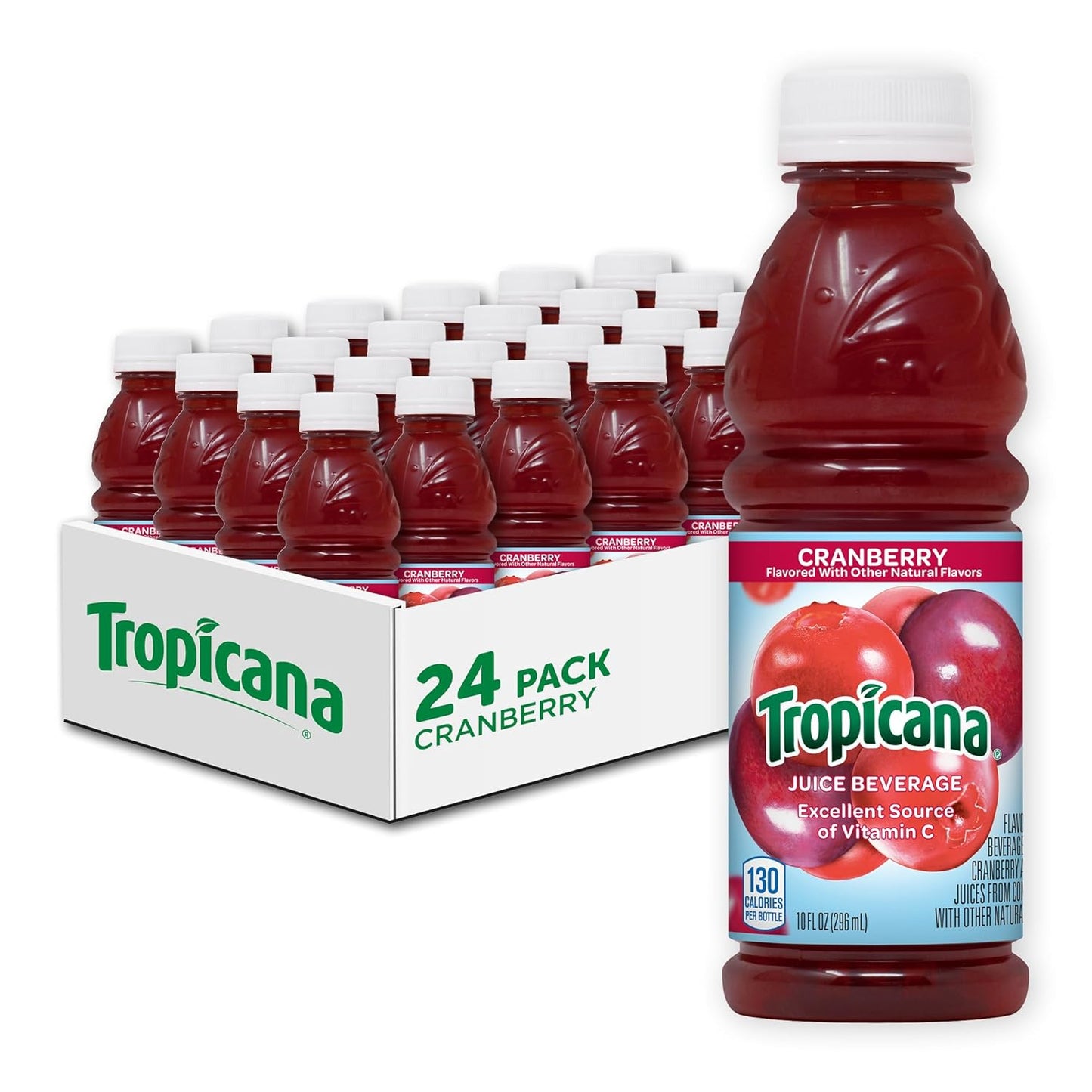 Wholesale Tropicana Case * Cranberry Juice Cocktail 10Oz Plastic- Bulk