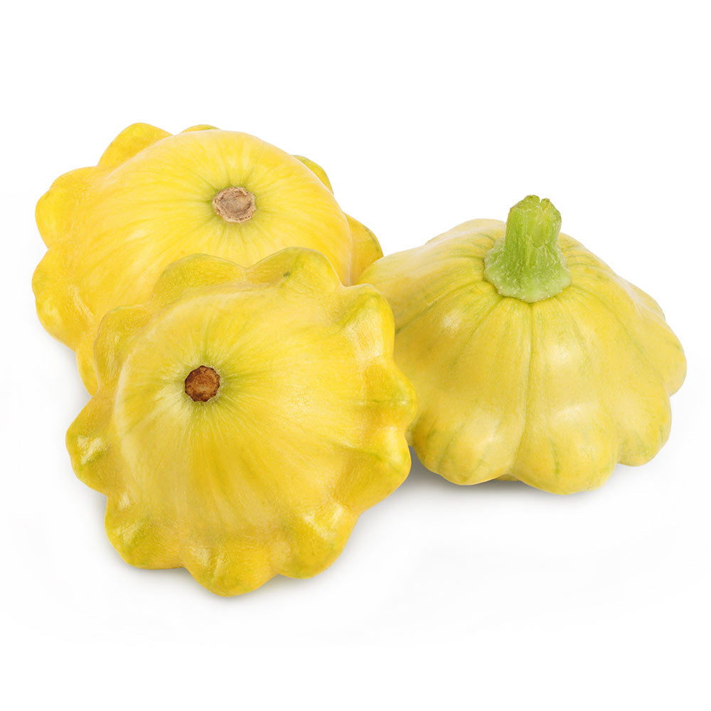 Wholesale BoxNCase Case Patty Pan Yellow Squash- Bulk