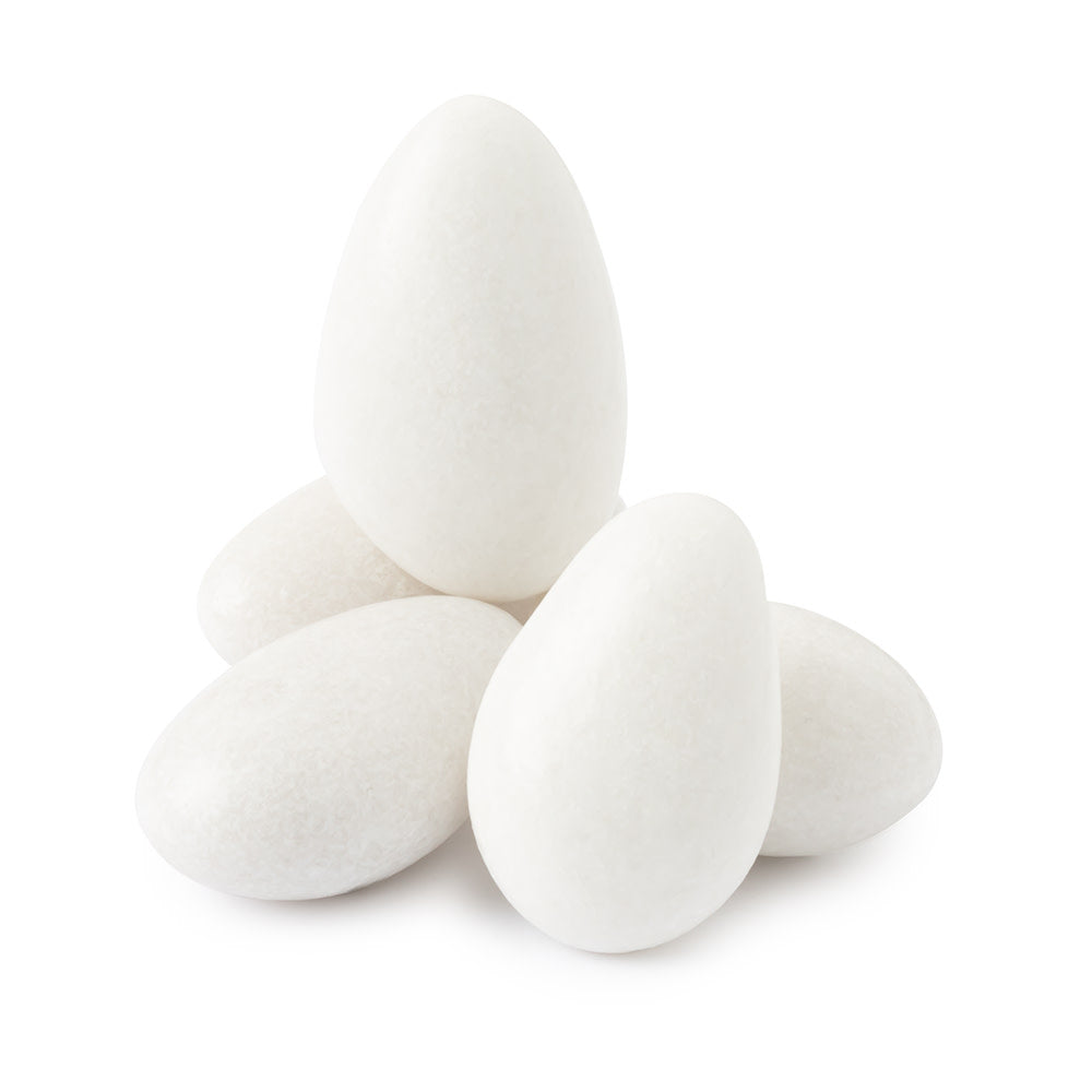 Wholesale BoxNCase White Jordan Almonds- Bulk