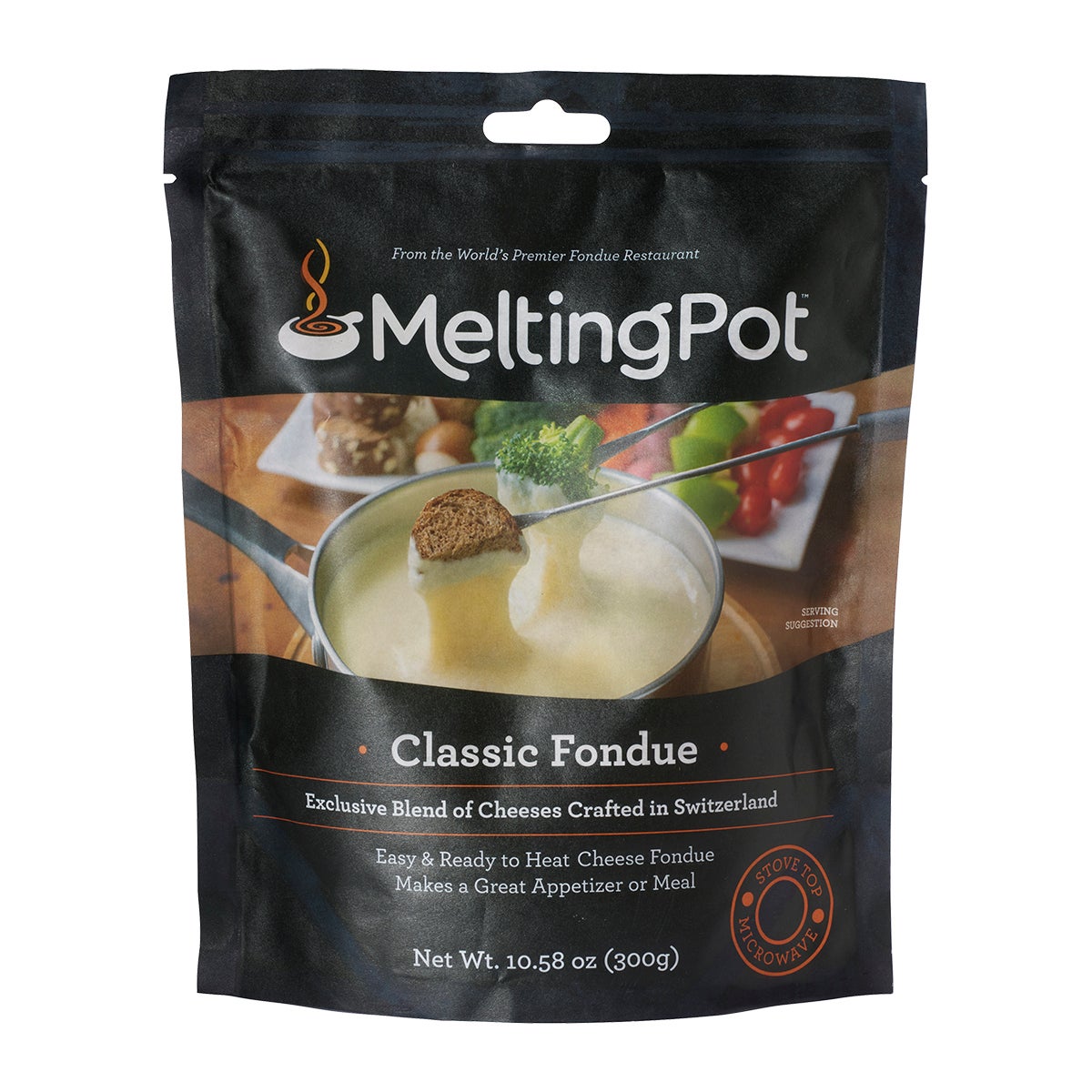 Wholesale Melting Pot Classic Fondue Cheese 10.58oz- Bulk