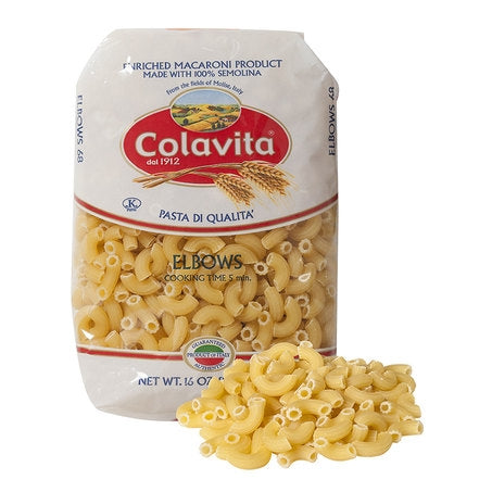 Wholesale Colavita Case Elbow Pasta- Bulk