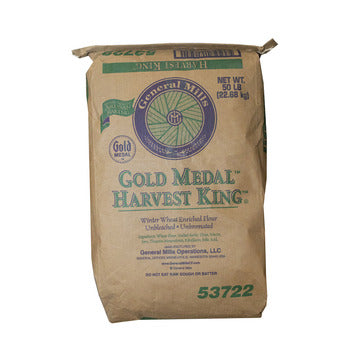 Wholesale Gold Medal Harvest King Flour 50lb- Bulk