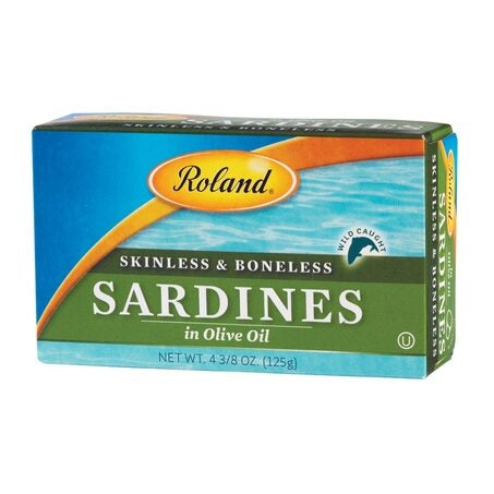 Wholesale Roland Each Boneless Sardines In Olive Oil- Bulk