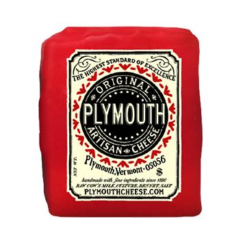 Wholesale Plymouth Original Cheddar Red Wax- Bulk